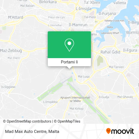Mappa Mad Max Auto Centre