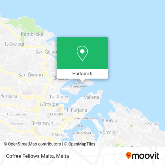 Mappa Coffee Fellows Malta