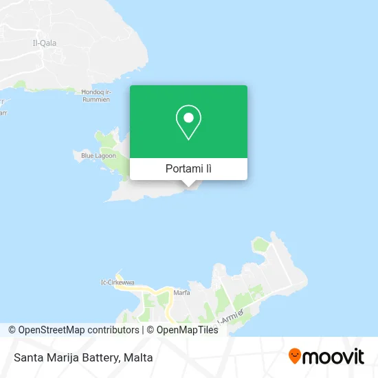 Mappa Santa Marija Battery