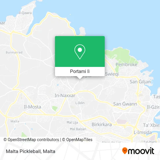 Mappa Malta Pickleball