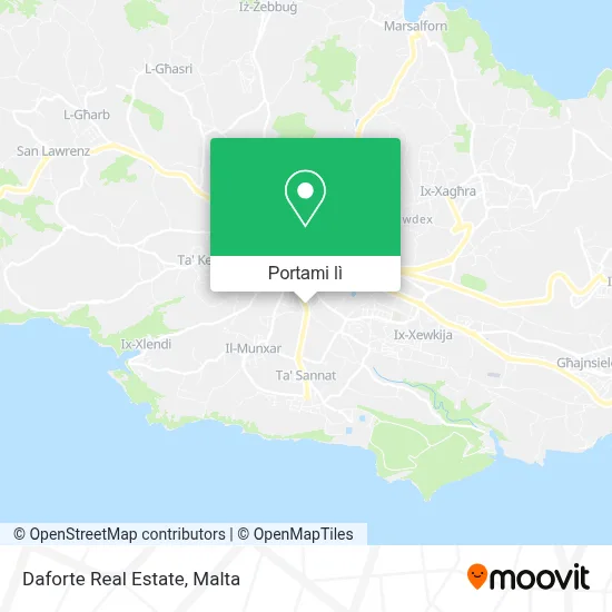 Mappa Daforte Real Estate