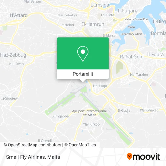 Mappa Small Fly Airlines