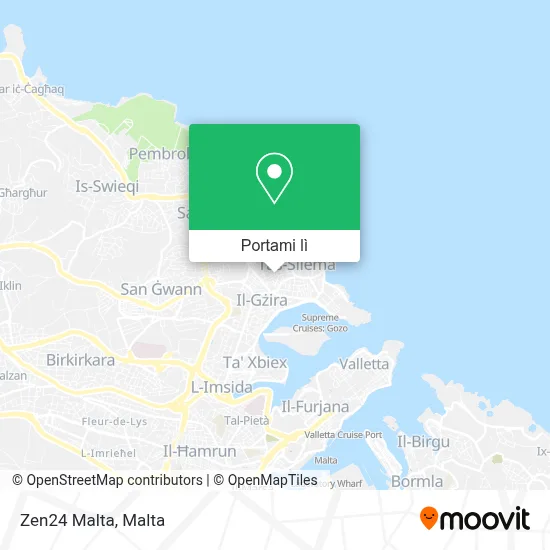Mappa Zen24 Malta