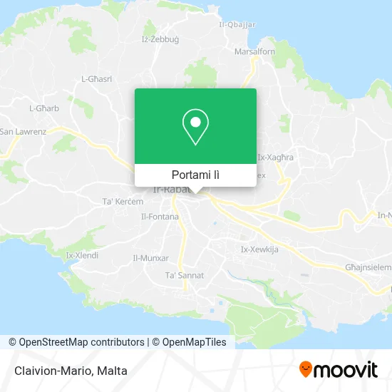 Mappa Claivion-Mario