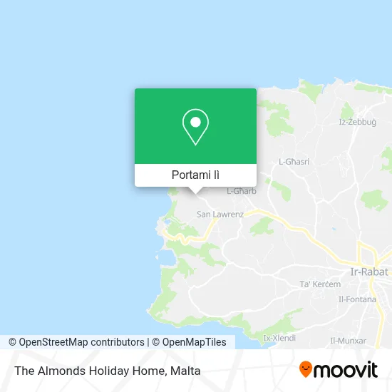 Mappa The Almonds Holiday Home
