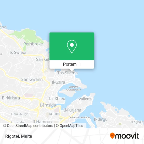 Mappa Rigotel