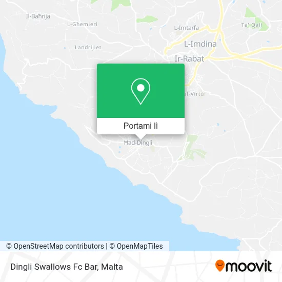 Mappa Dingli Swallows Fc Bar