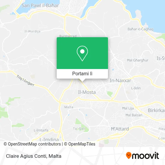 Mappa Claire Agius Conti