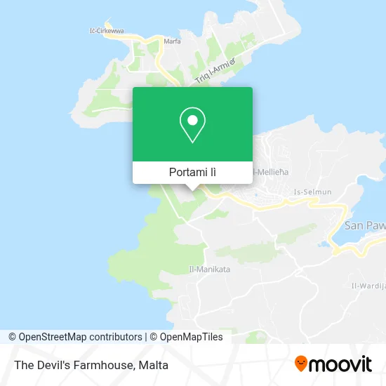 Mappa The Devil's Farmhouse