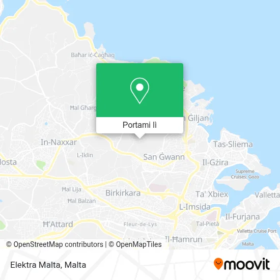 Mappa Elektra Malta