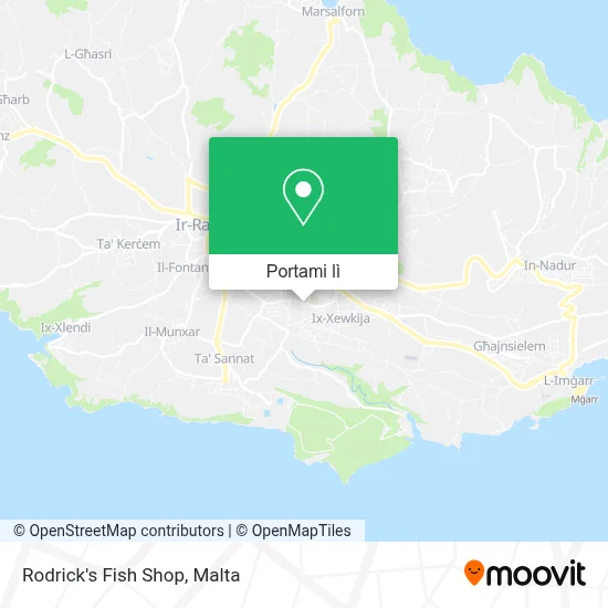 Mappa Rodrick's Fish Shop