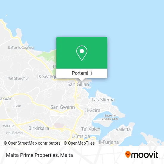 Mappa Malta Prime Properties
