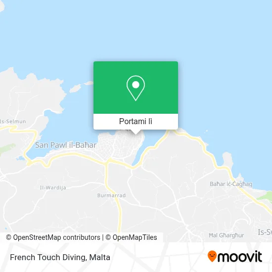 Mappa French Touch Diving