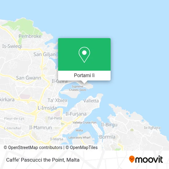Mappa Caffe' Pascucci the Point