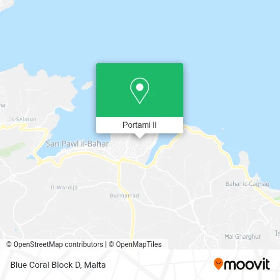 Mappa Blue Coral Block D