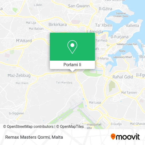 Mappa Remax Masters Qormi