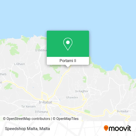 Mappa Speedshop Malta