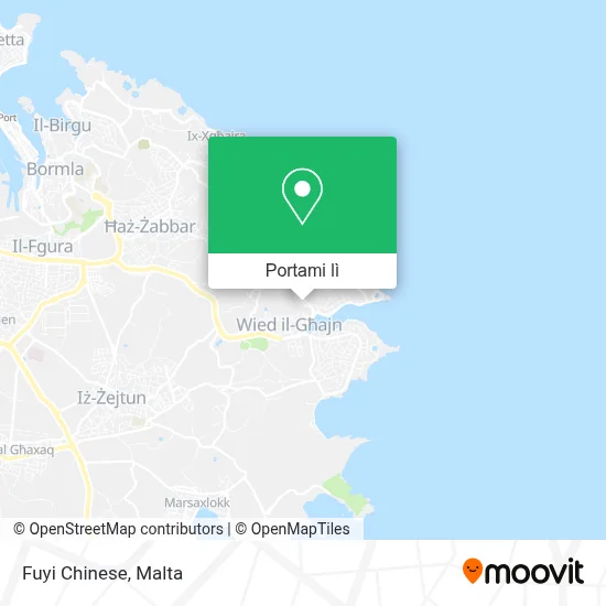 Mappa Fuyi Chinese