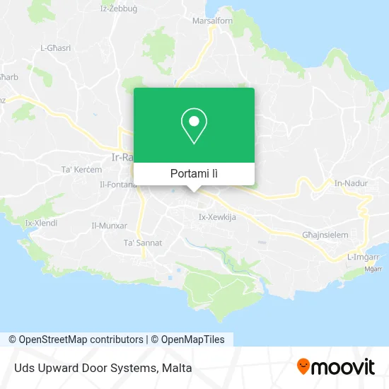 Mappa Uds Upward Door Systems