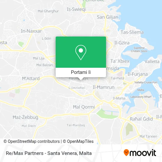 Mappa Re/Max Partners - Santa Venera