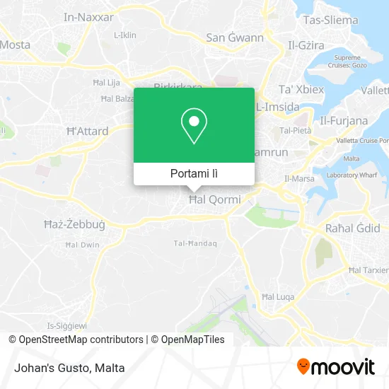 Mappa Johan's Gusto