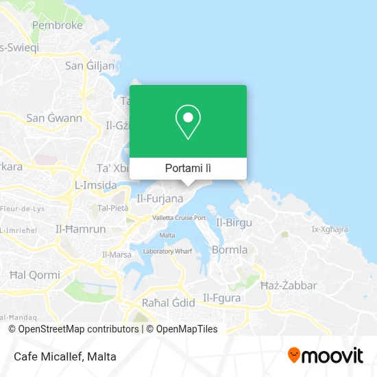 Mappa Cafe Micallef