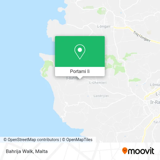 Mappa Bahrija Walk