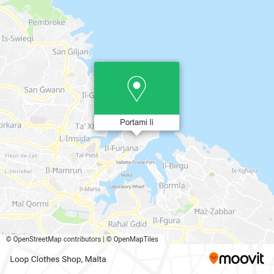Mappa Loop Clothes Shop