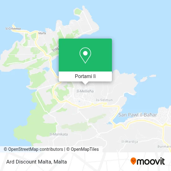 Mappa Ard Discount Malta
