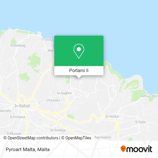 Mappa Pyroart Malta