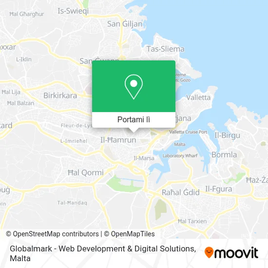 Mappa Globalmark - Web Development & Digital Solutions