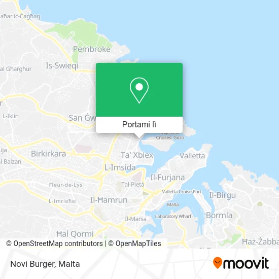 Mappa Novi Burger