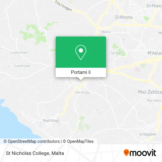Mappa St Nicholas College