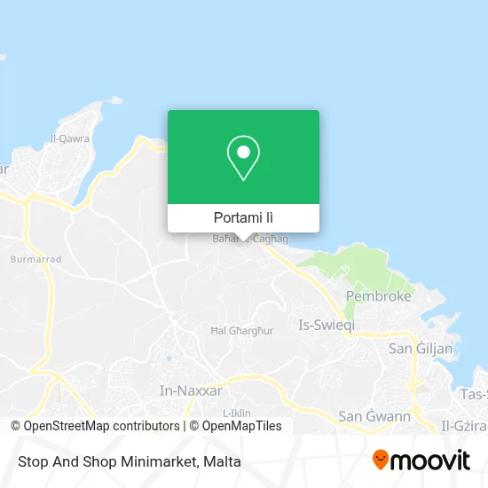 Mappa Stop And Shop Minimarket