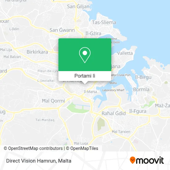 Mappa Direct Vision Hamrun