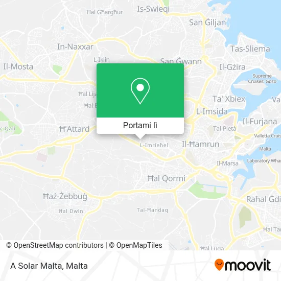 Mappa A Solar Malta