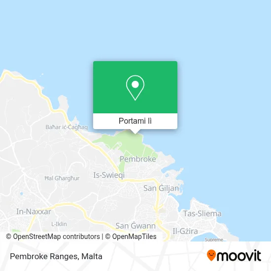 Mappa Pembroke Ranges