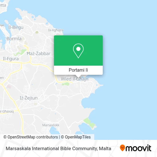 Mappa Marsaskala International Bible Community