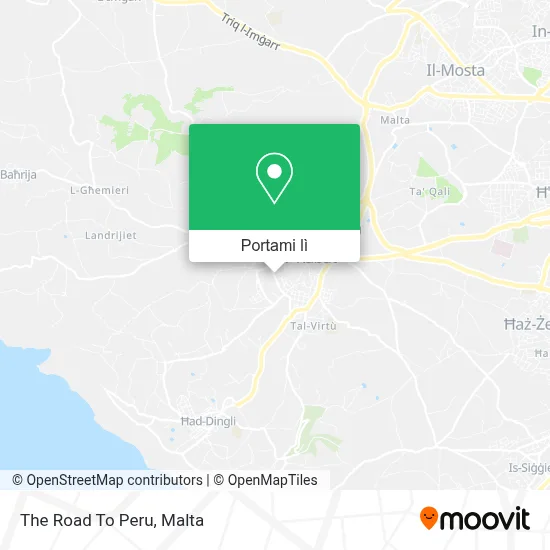 Mappa The Road To Peru