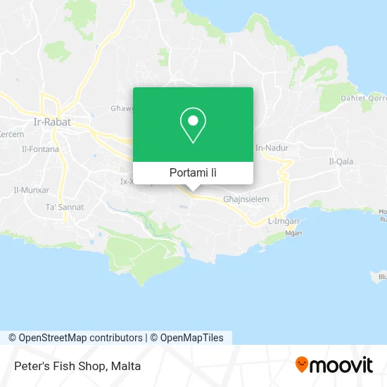 Mappa Peter's Fish Shop