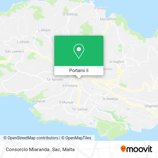 Mappa Consorcio Miaranda..Sac