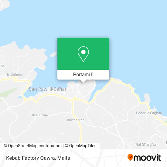 Mappa Kebab Factory Qawra