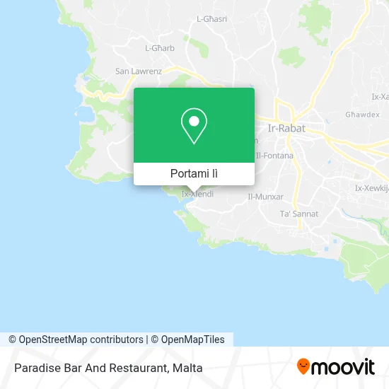 Mappa Paradise Bar And Restaurant