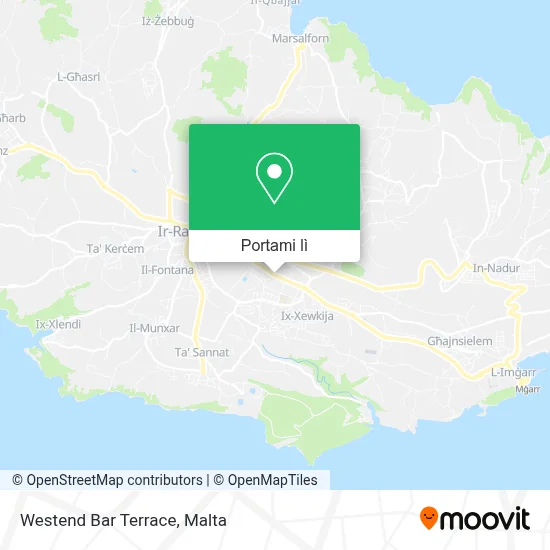 Mappa Westend Bar Terrace