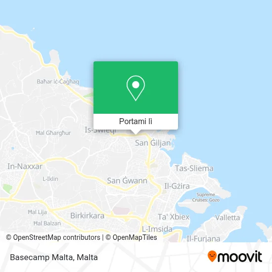Mappa Basecamp Malta