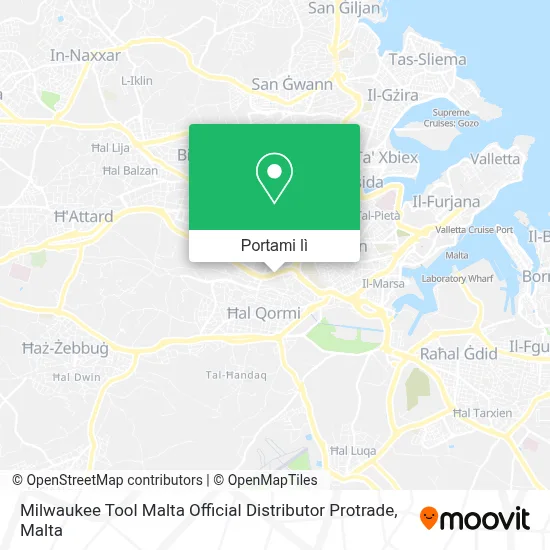 Mappa Milwaukee Tool Malta Official Distributor Protrade