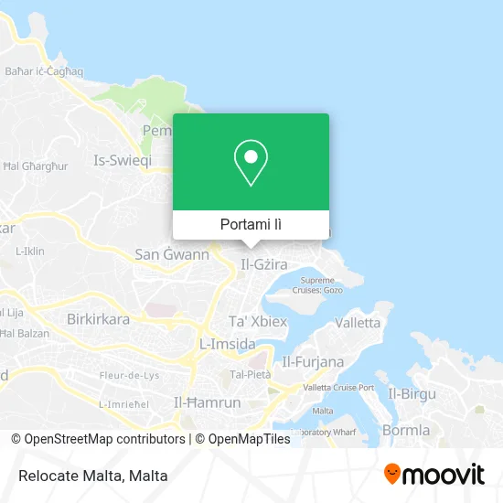 Mappa Relocate Malta