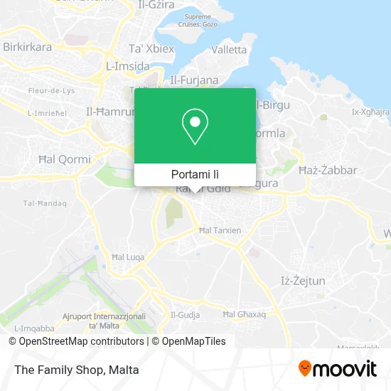 Mappa The Family Shop