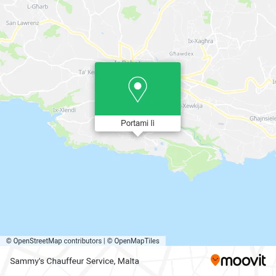 Mappa Sammy's Chauffeur Service