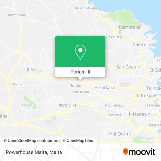 Mappa Powerhouse Malta